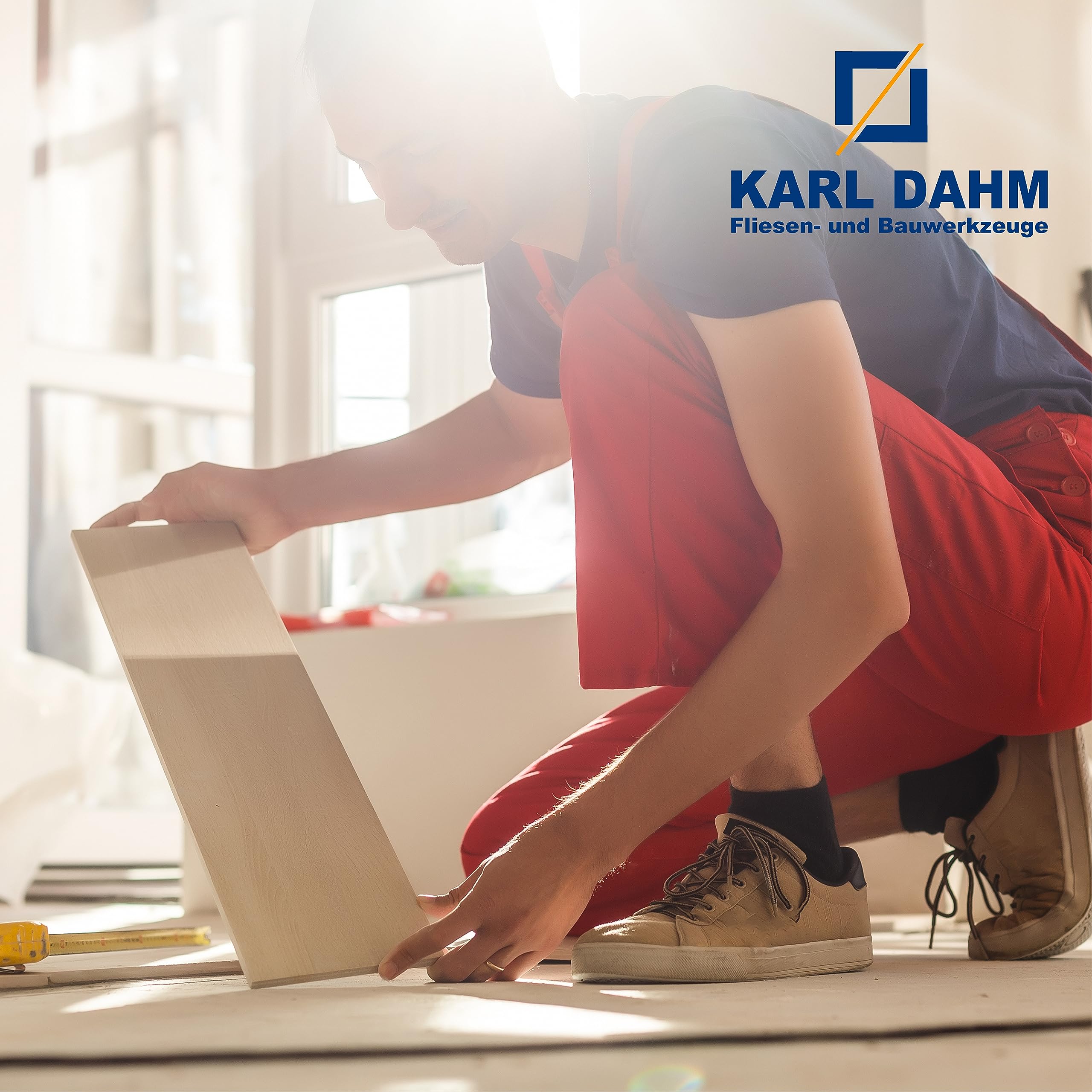 Karl Dahm Genouillères en Forme de Boîte, Noir, 1 Paire I Coussins pour Genoux Souples et Robustes pour Soulager les Genoux I Protection des Genoux Idéales pour les Carreleurs – 10201