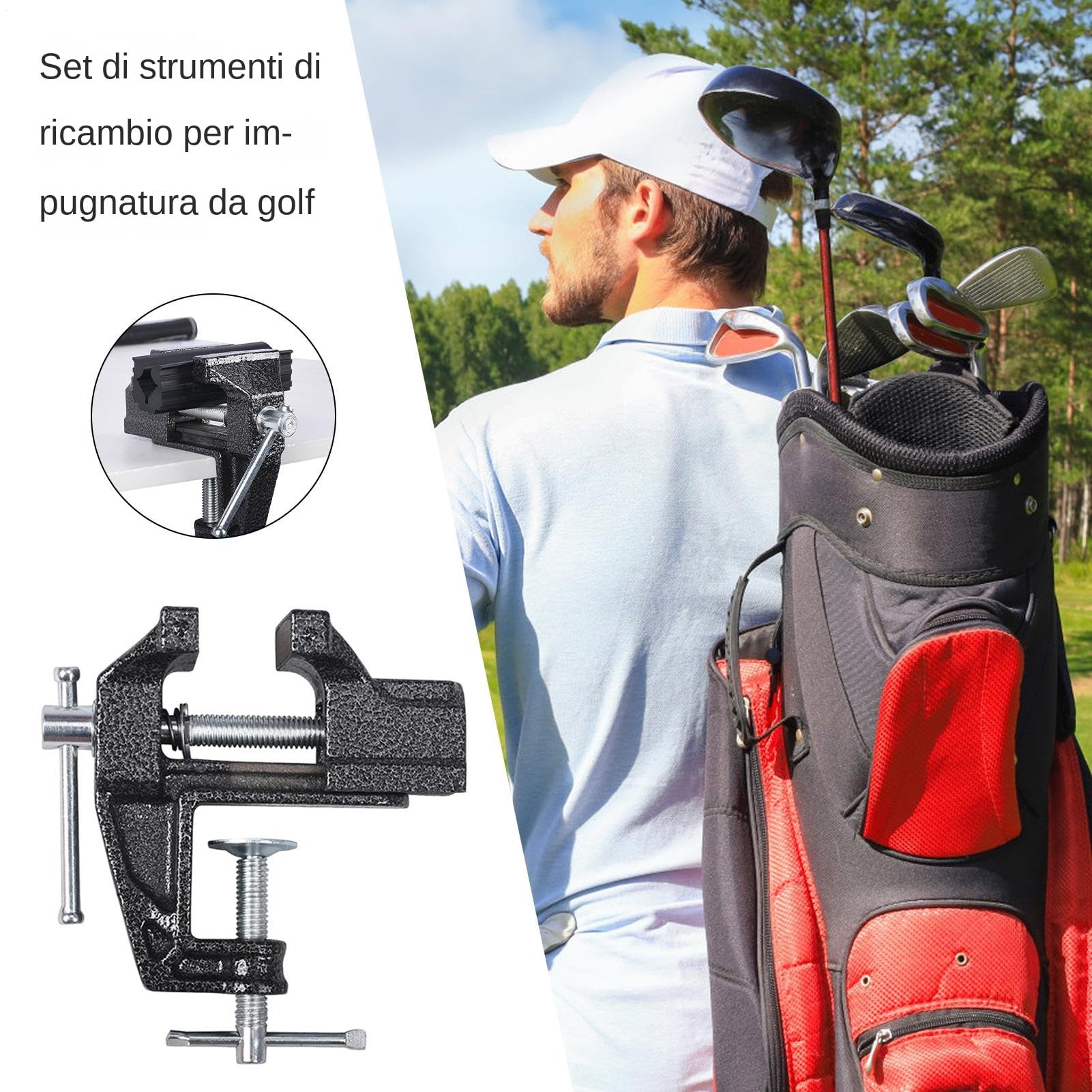 Kit Rigrip Golf,Kit 4 Pezzi Impugnature Golf per Reimpugnatura Mazze | Attrezzo Sostituzione per Donne Golfiste Interno Standard Asta Carbonio
