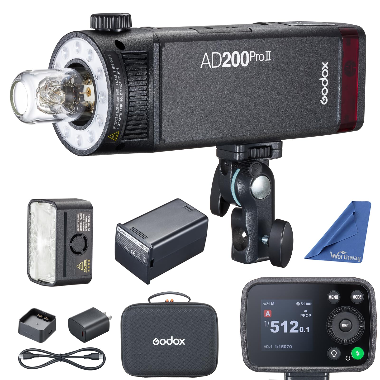 Amazon.com : Godox AD200 Pro II Godox AD200Pro II Flash,One-Tap