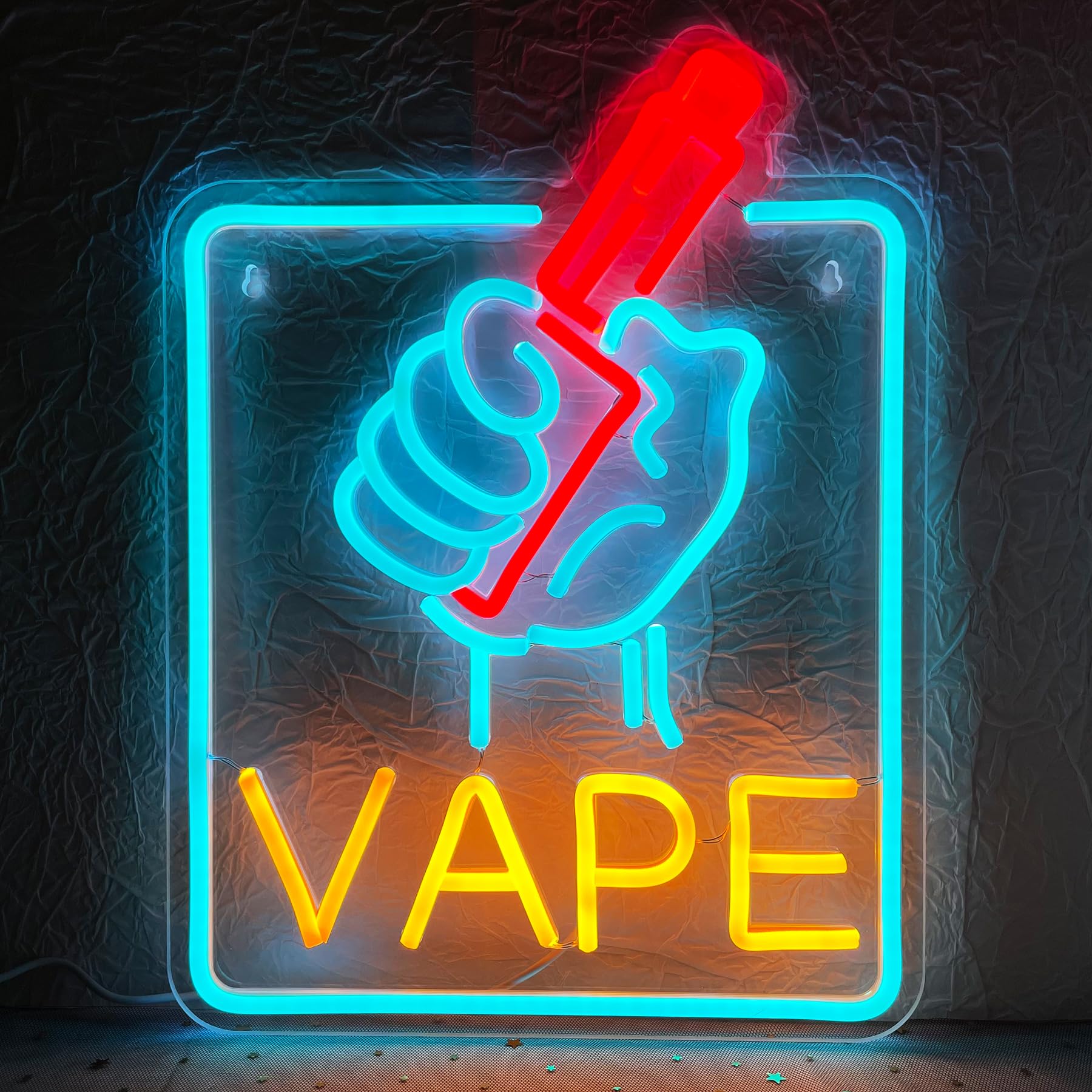 Amazon.com : VAPE Neon Sign Led for Business Smoke Shops Neon Light Up ...
