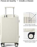 Amazon.com: Hanke 20 Inch Premium PC Hard shell Suitcase, Trunk