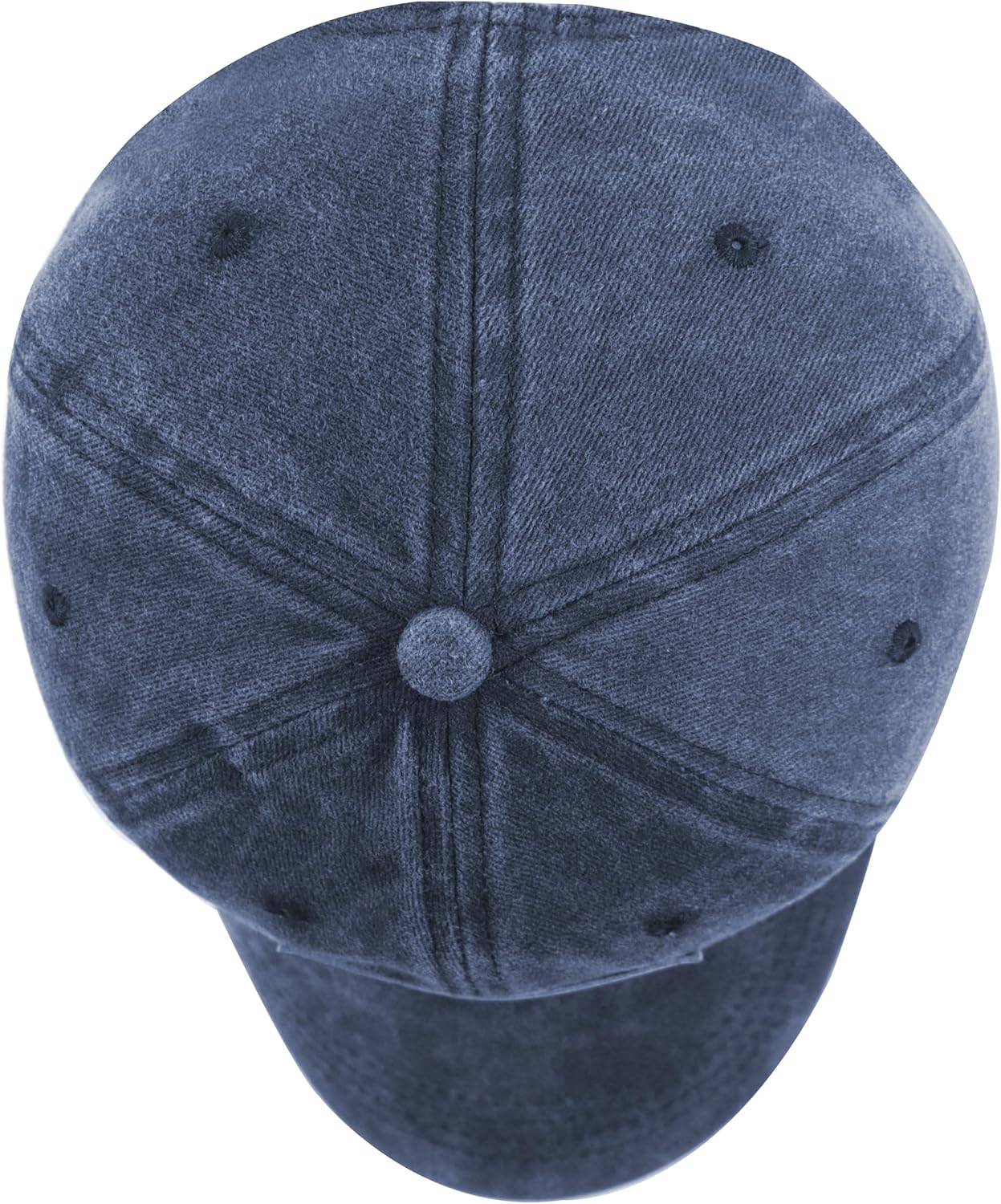 Fishing Papa Hats for Men, Vintage Cotton Fishing Decor Leather Patch Baseball Cap for Dad Papa - Image 5