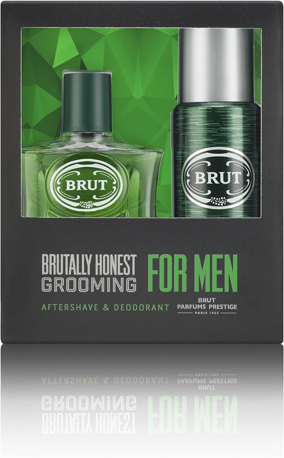 BRUT Deodorant 200ml & Original Aftershave 100ml Gift Set