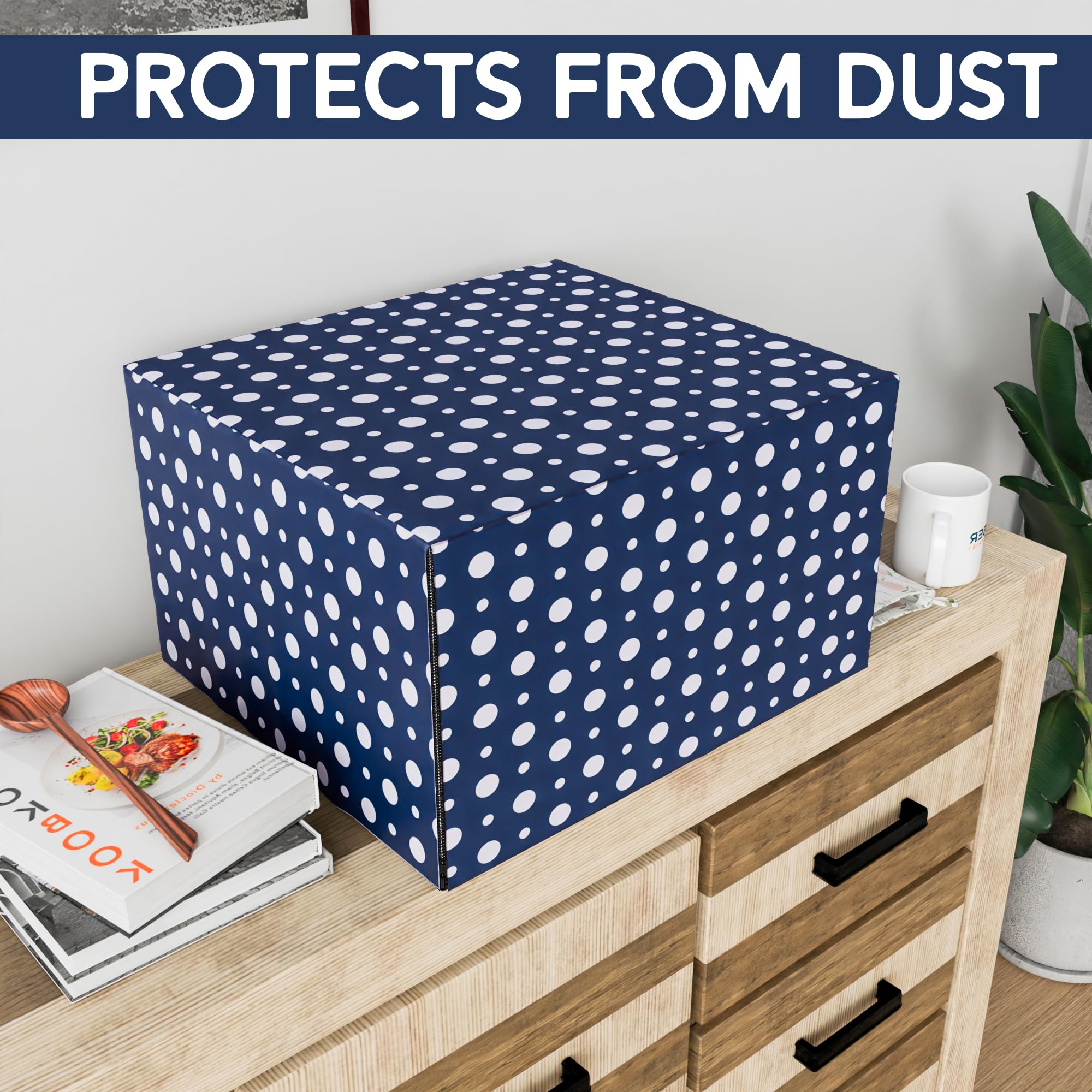 Microwave Cover - Dustproof & Stylish Kitchen Decor -2 Microwave Cover - Dustproof & Stylish Kitchen Decor -2