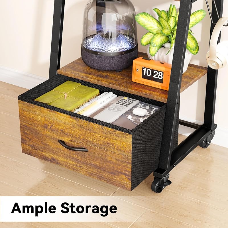 Rolling TV Stand on Wheels for 32-55 Inch TVs - V2 image 5