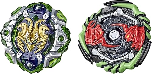 Beyblade Burst Rise Hypersphere Dual Pack Monster Ogre O5 y Engaard E5-2 - Juguetes de batalla de giro derecho, a partir de 8 años