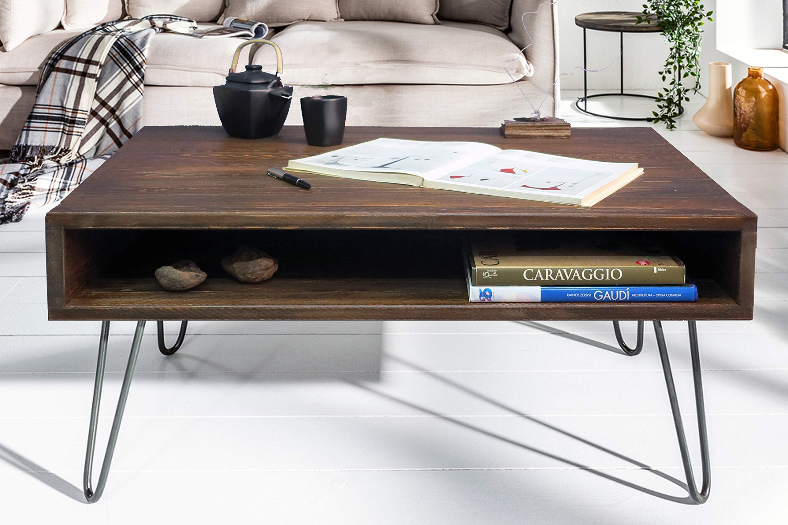 Buy Square coffee table modern, coffee table rustic, coffee table