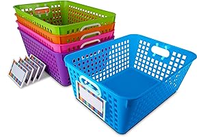 Really Good Stuff Plastic Storage Baskets
