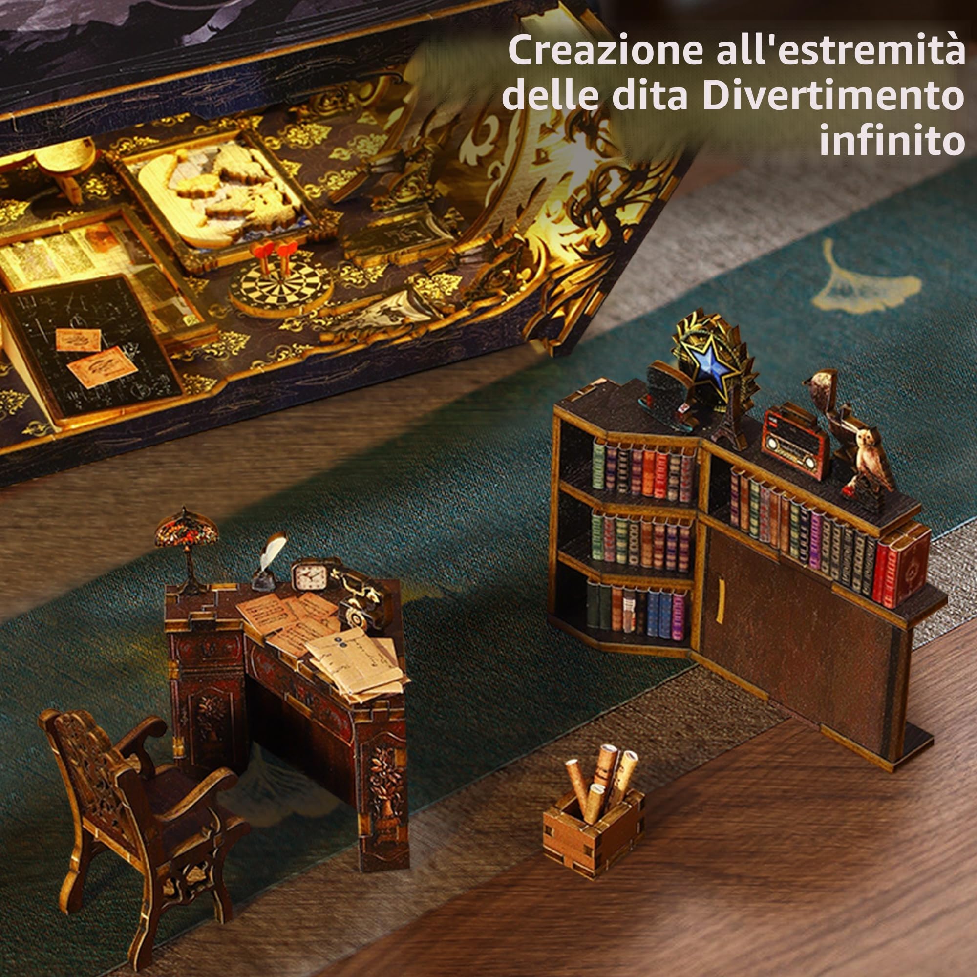 Kit fai da te per casa in miniatura per adulti e appassionati