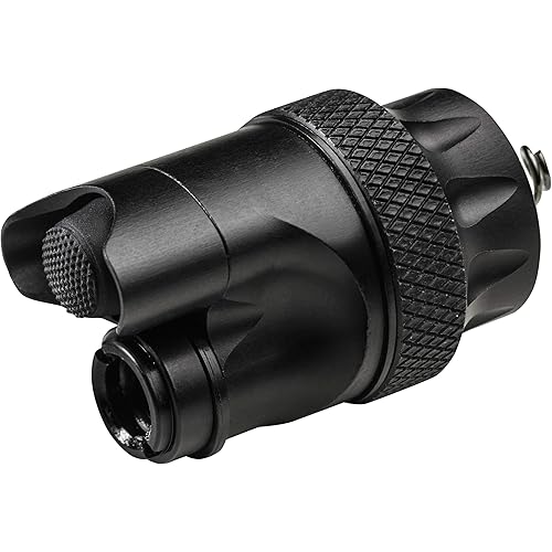 Mil-Spec Rear Dual Switch Assembly for Scoutlight WeaponLights with Click Switch and Switch-Socket, Black