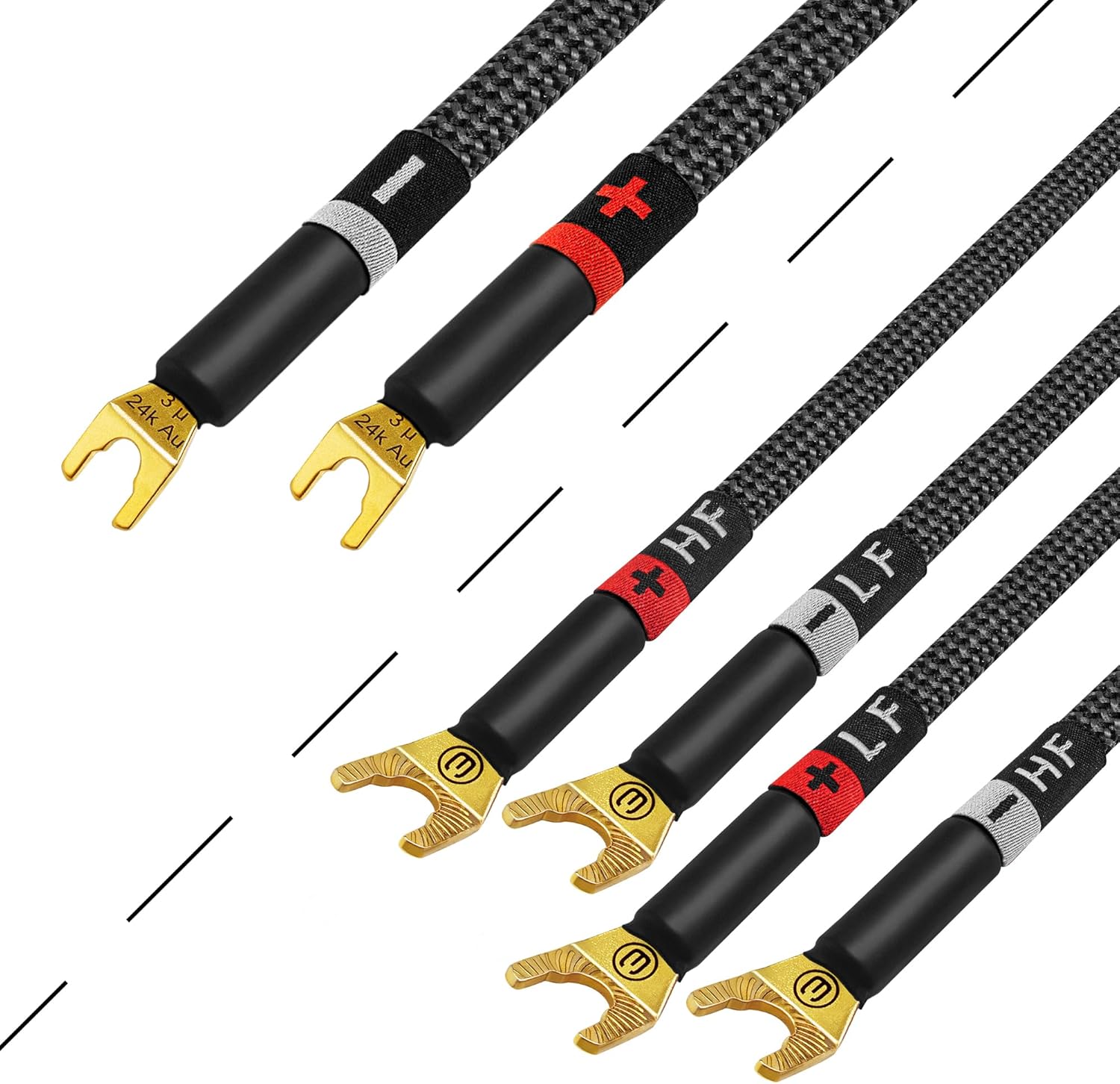 WORLDS BEST CABLES 3フィート アルティメット - 7AWG - ウルトラピュア OFC - プレミアムオーディオ