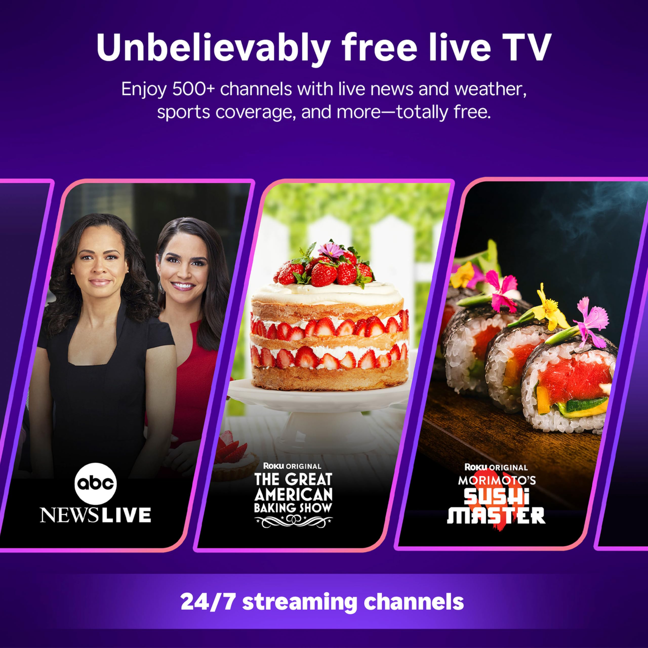 Roku Smart TV 2025 – 40-Inch Select Series, 1080p Full HD TV – Roku TV with Voice Remote – Flat Screen LED Television with Wi-Fi for Streaming Live Local News, Sports, Family Entertainment