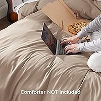 Vista 182 de Bedsure Funda de edredón tamaño Twin/Twin XL - Juego de ropa de cama suave de doble cepillado para niños y adultos, cierre de cremallera, 2 piezas