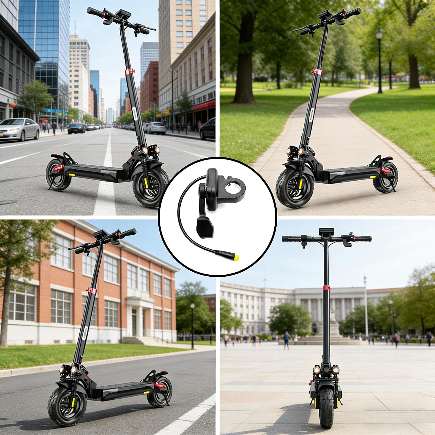 IX3 IX4 Scooter Accelerator Throttle Compatible with IScooter Urban Glide E-Cross ONE Pro2 Thumb Dia Accelerator Replacement Parts