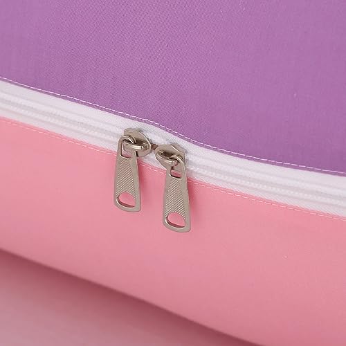 Miniatura 5 de KFUN Almohada de embarazo de cuerpo completo, almohada de maternidad en forma de C para mujeres embarazadas, funda desmontable, soporte para