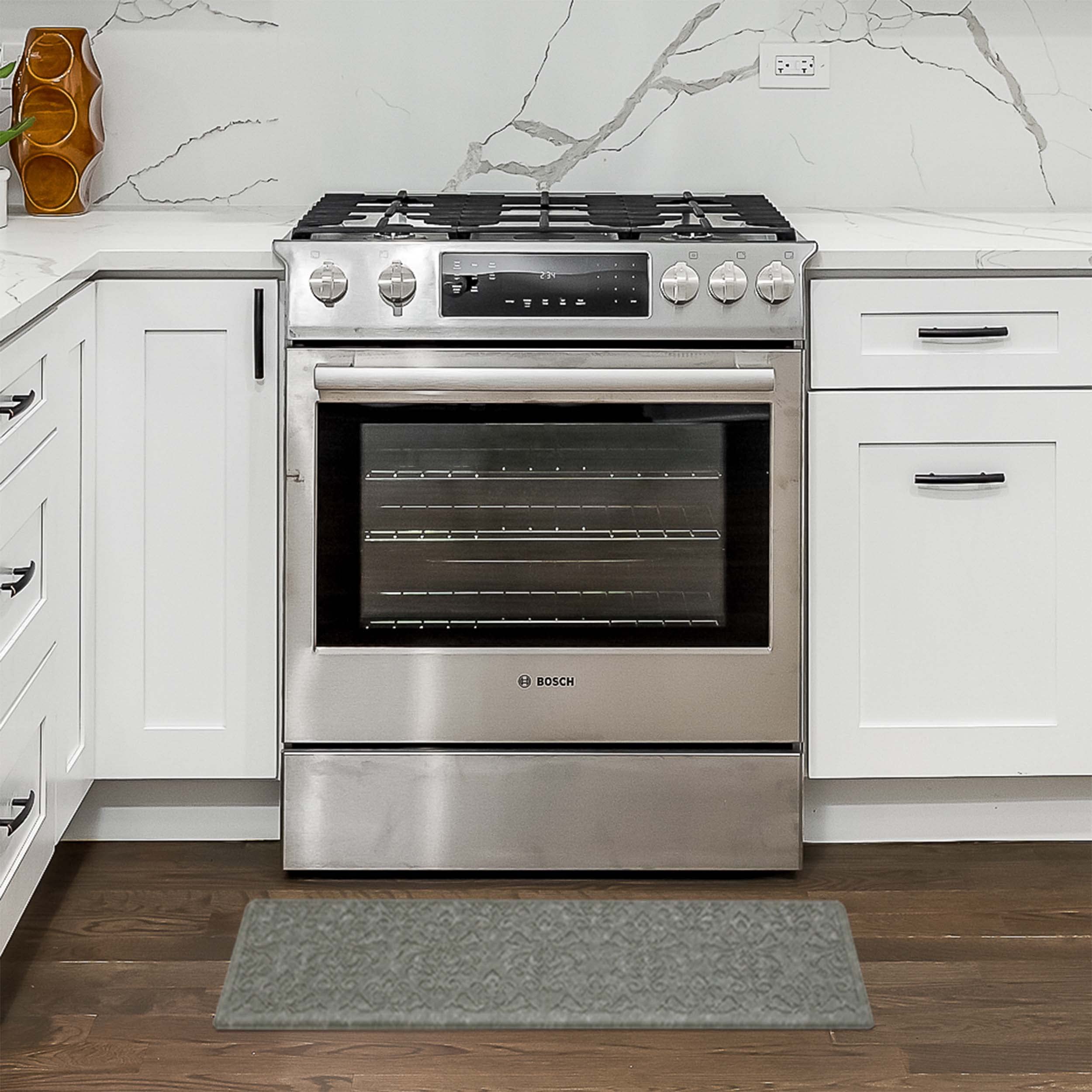 Embossed Oblong and Wedge Wellness Mat