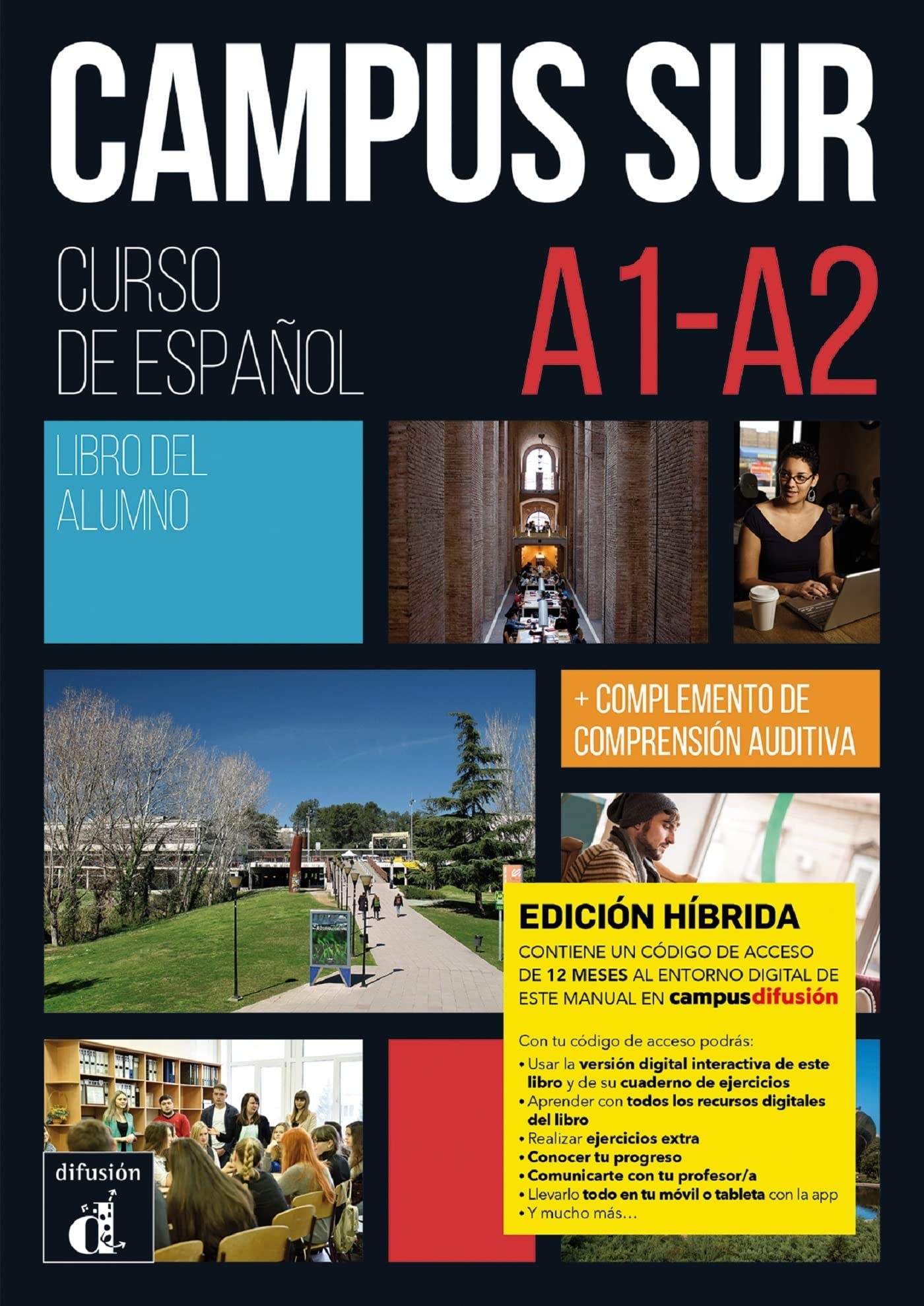 Campus Sur A1A2  Edición híbrida  Libro  by Pilar Salamanca PAPERBACK (SPANISH)