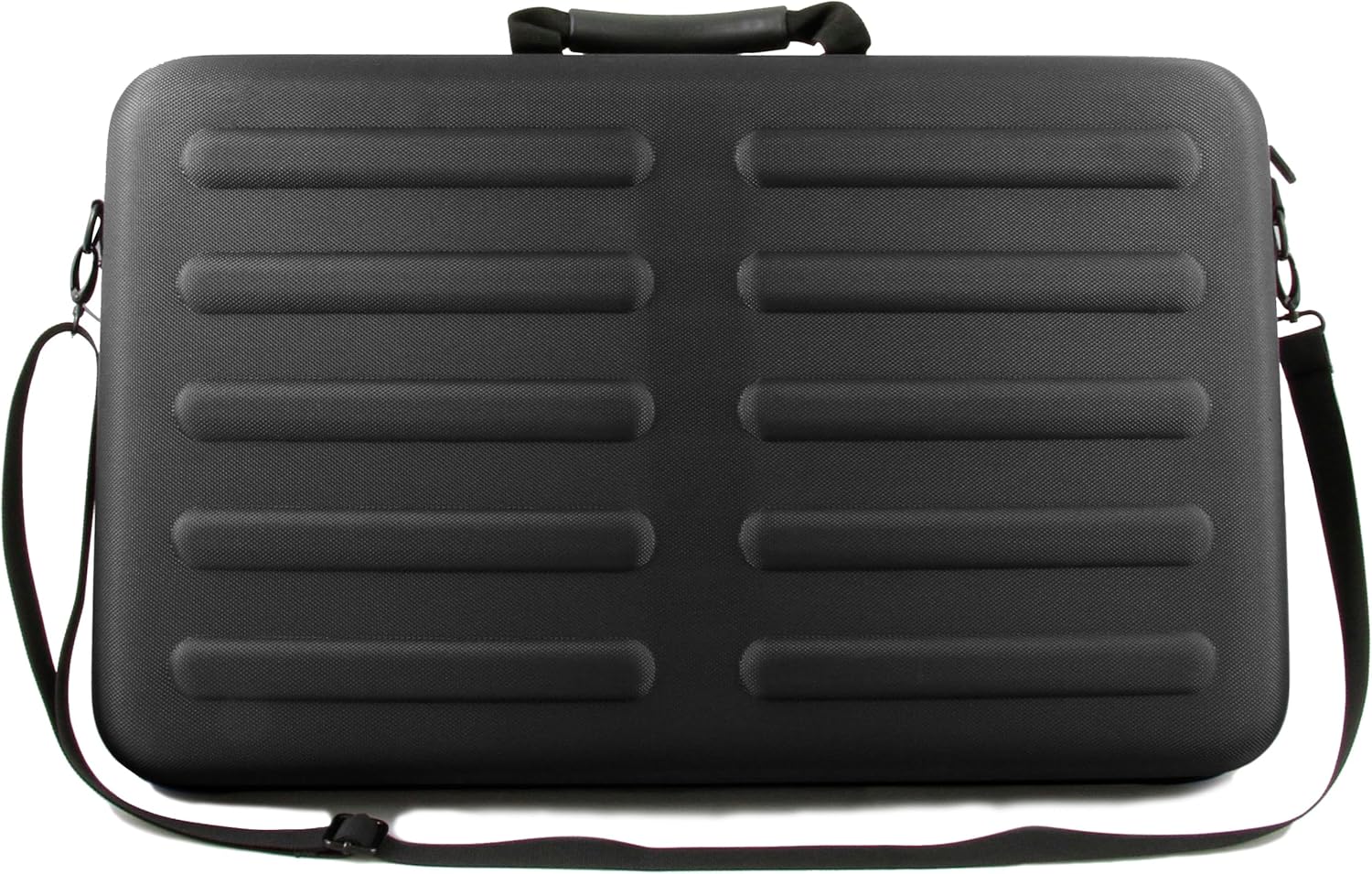 CASEMATIX DJ Controller Travel Case Compatible with Hercules Inpulse 500 - Hard Shell DJ Mixer Carrying Case with Strap