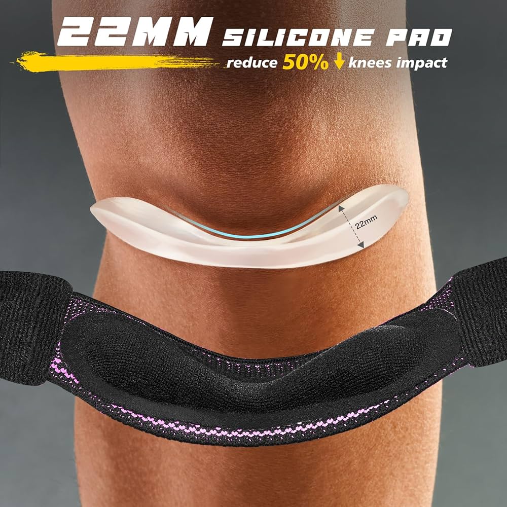 Amazon.co.jp: FREETOO 膝ブレース 膝蓋骨 膝ストラップ 3D