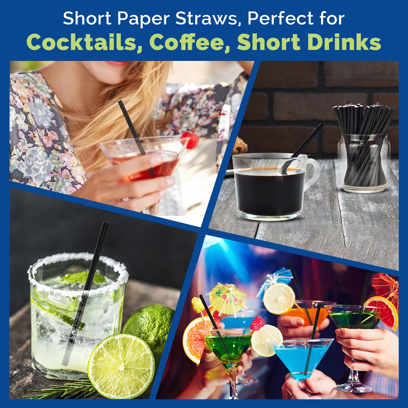 FLORIDA CANNUCCE NERE CM.15/7 BIOCOMPOSTABILI PZ.250 - Foto 8