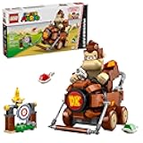 Super Mario: Mario Kart Donkey Kong & DK Jumbo - Collectible Toy Building Set for Kids, Boys and Girls, Ages 8+ - Nintendo Donkey Kong and Mario Kart Toy for Fans - Gift Idea - 72033
