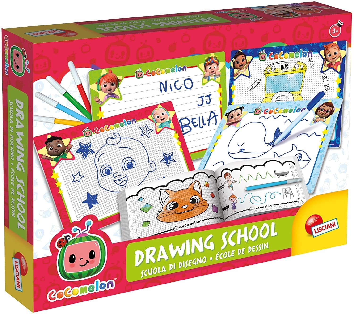Liscianigiochi Giochi 90976 Puzzles, Multicolored