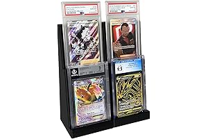 Protective Stadium Display for Graded Card Slabs (2-pack)