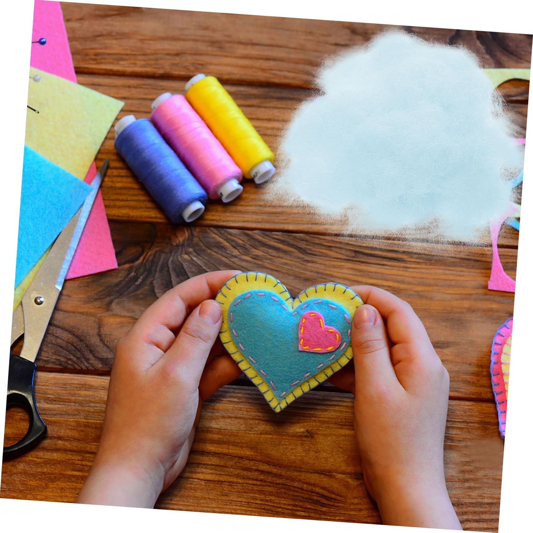 Hohopeti 3mm Flocking Powder for DIY Projects Vibrant Textured Flock Flocking Powder Set Handmade Craft Material