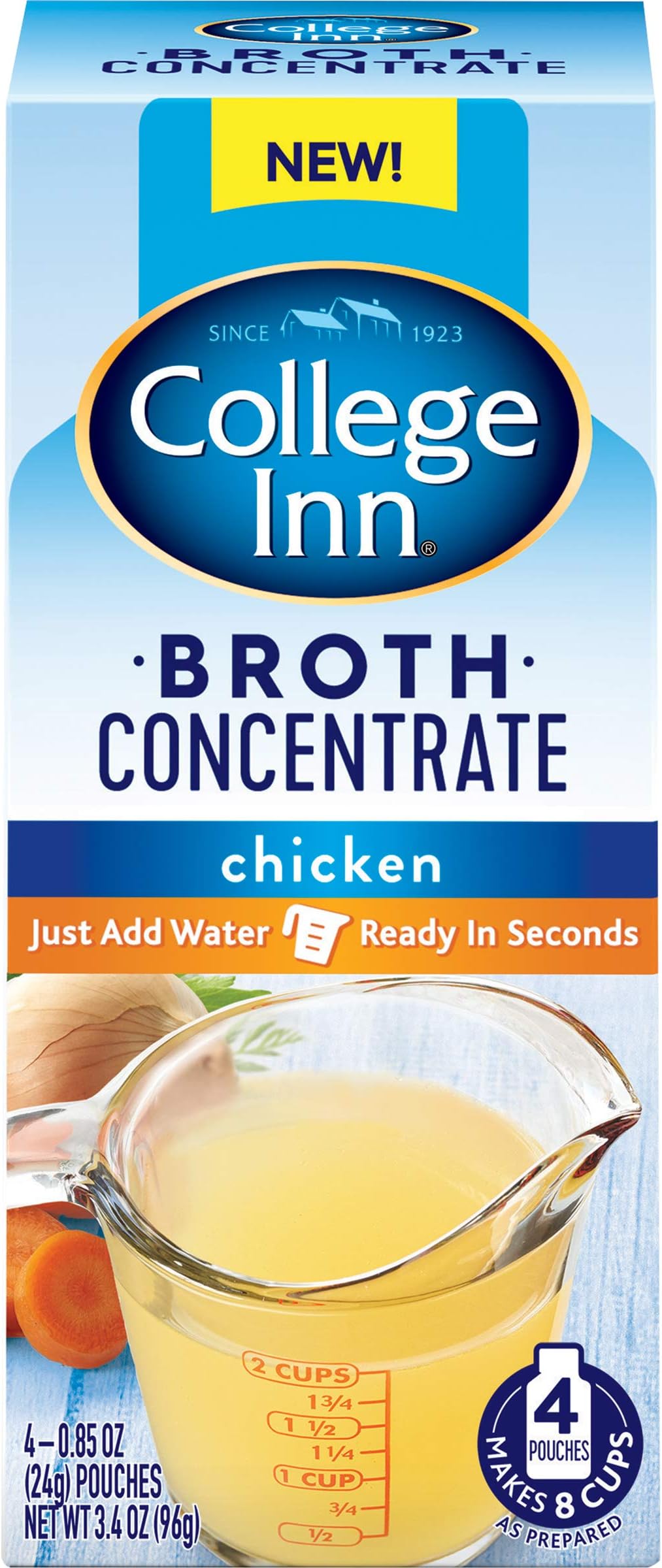 College Inn Concentrate Chicken Broth, 0.85 Ounce (Pack of 4)