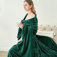 Vista 221 de BEDELITE Fleece Blanket White Throw Blanket for Couch & Bed, Luxury Plush Cozy Fuzzy Blanket 50" x 60", Super Soft Warm Lightweight Throw Blanket