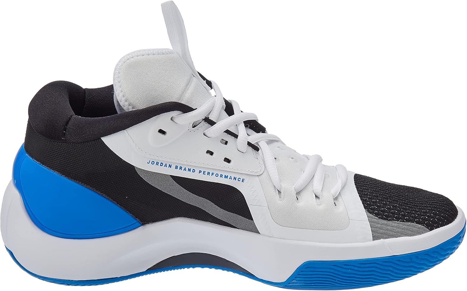 Nike Jordan Mens Zoom Separate White Black Photo Blue Basketball Shooes (White Photo Blue Black Metallic Silver, US Footwear Size System, Adult, Men, Numeric, Medium, 10)