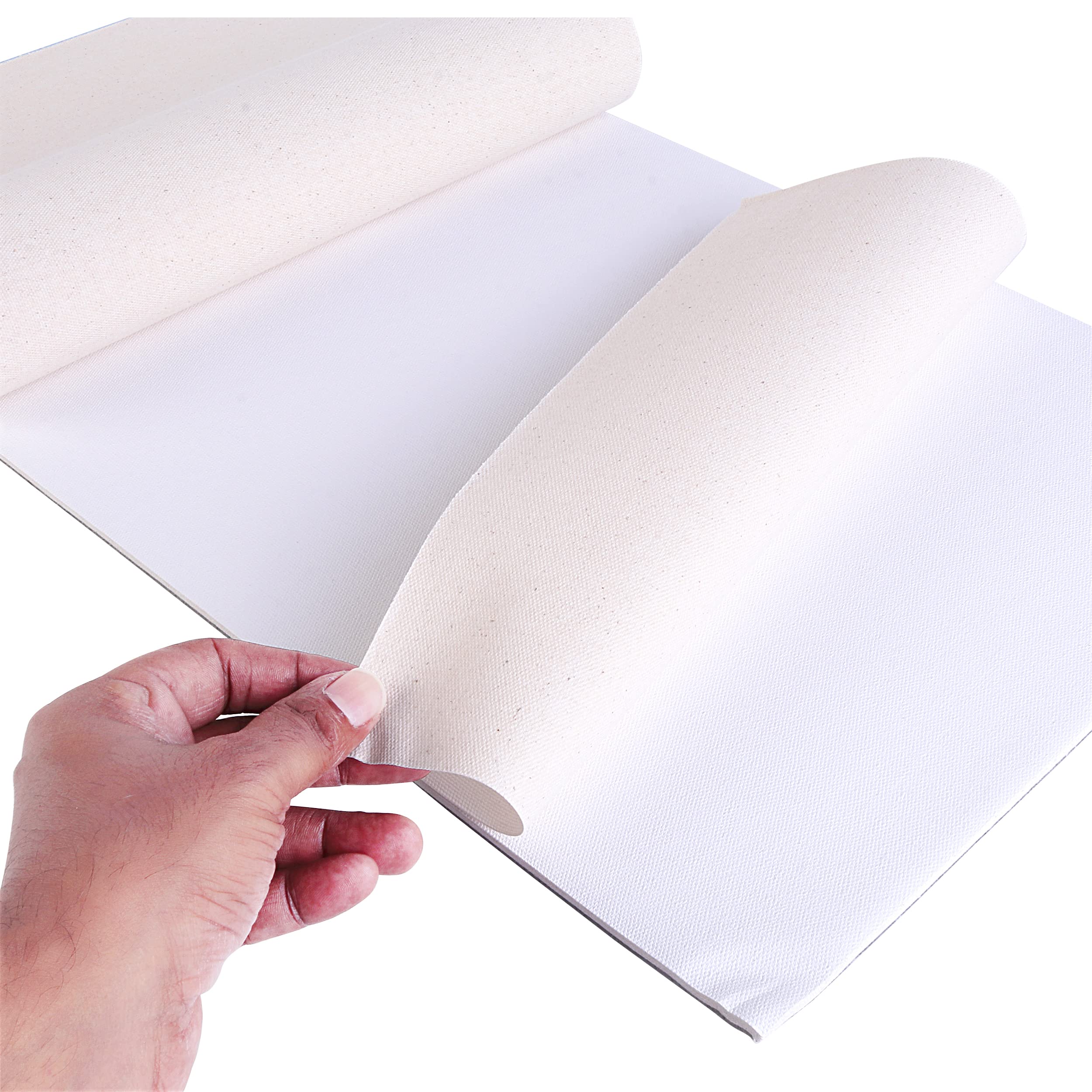 Amazon Brand – Umi Cotton Canvas Painting Pad Set 12 x 16 Inch 10 Sheets 1