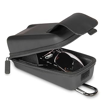 Amazon.com: USA GEAR Audio Glasses Case - Hard Glasses Case