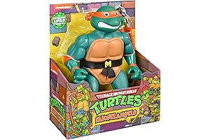 83398CO TMNT Classic 1988 TV Show Giant Michelangelo Action Figure Green