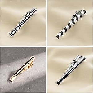 Amazon.com: Wynameleri Classic Tie Bars Clips 8 PCS, Business