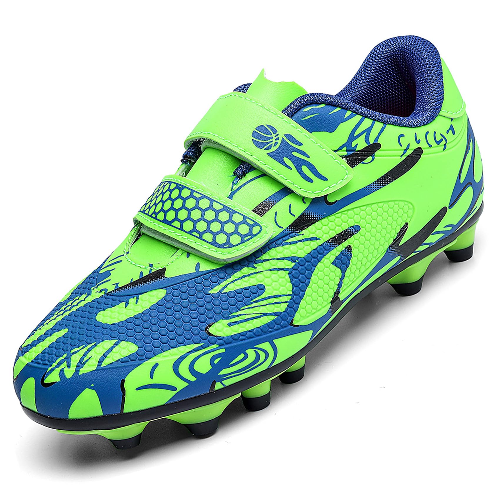 Unitysow Scarpe da Calcio Ragazzi Professionale All'aperto Sportivo Scarpe da Allenamento Bambini Teenager Scarpe Calcetto Spike Tacchetti
