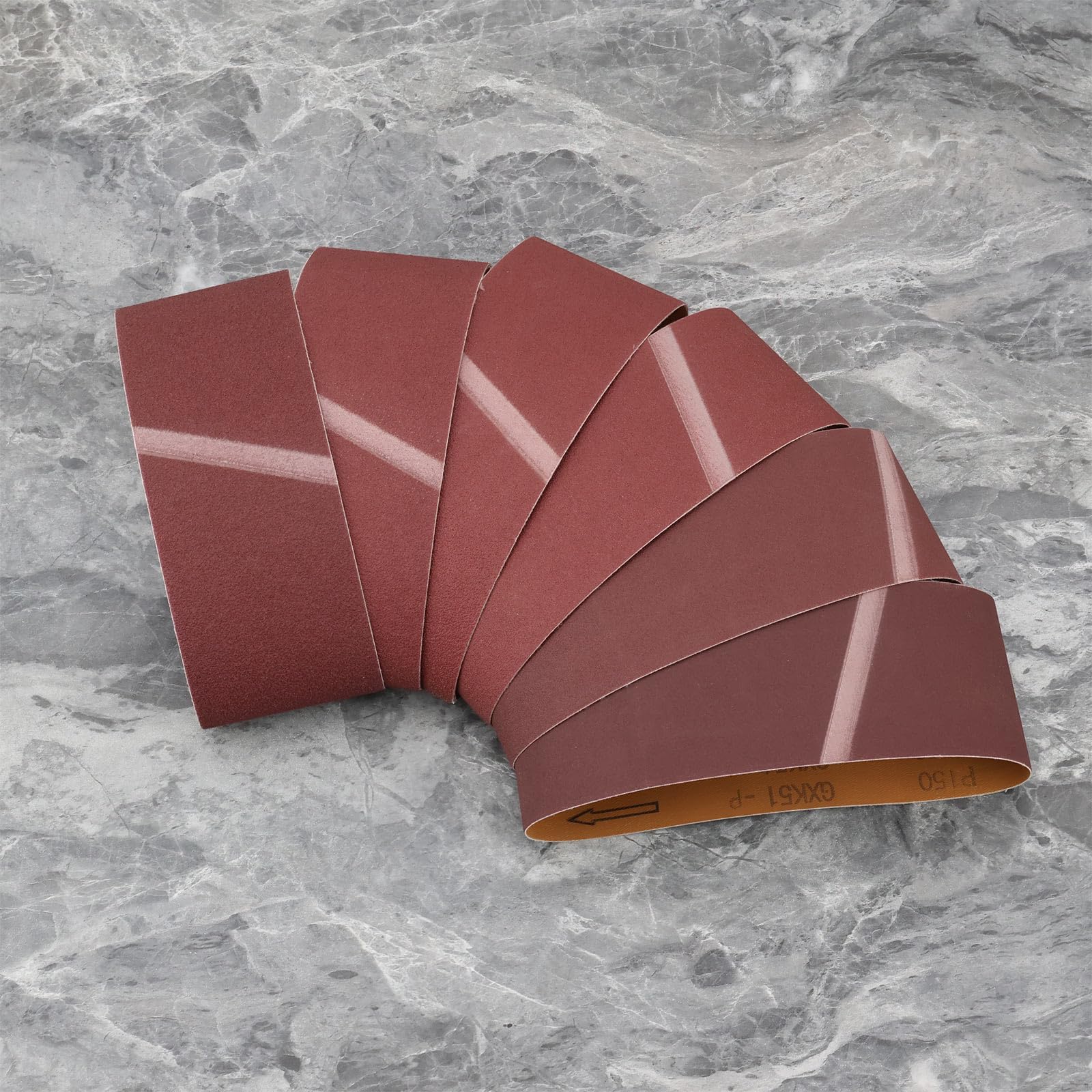 12 Pezzi Di Nastri Abrasivi Di Ricambio Per Levigatrice A Nastro 75 X 457 M 40 60 80 100 120 150 Grana Compatibile Con Parkside PBSD600 A1