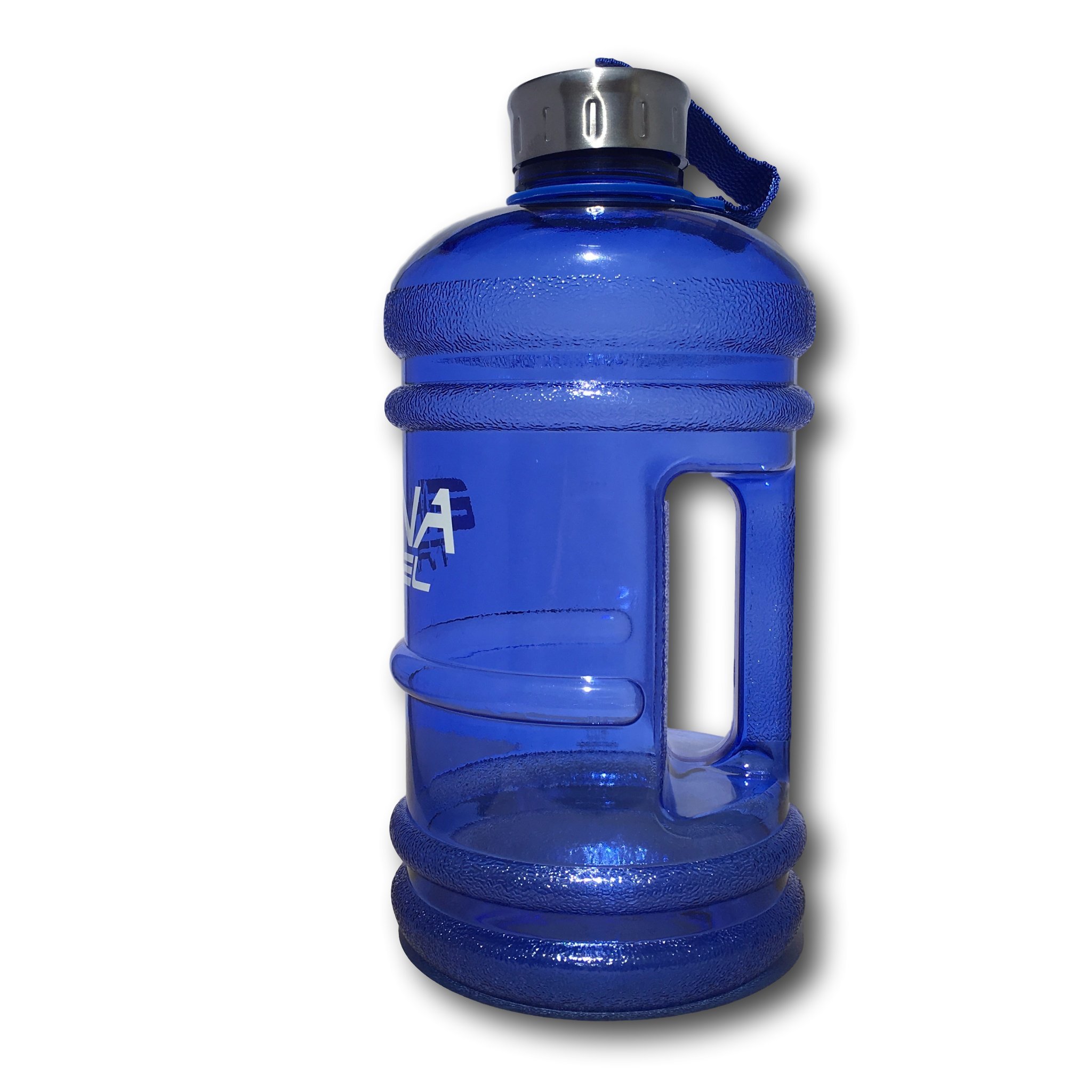 EKNA Bottle | 2.2/1 Liter | Wasserflasche | Trinkflasche | Wasser Gallone | Ideal für den täglichen Wasserbedarf | Für den Alltag, Fitness oder Reisen | BPA Frei | Mit Füllstandsanzeige