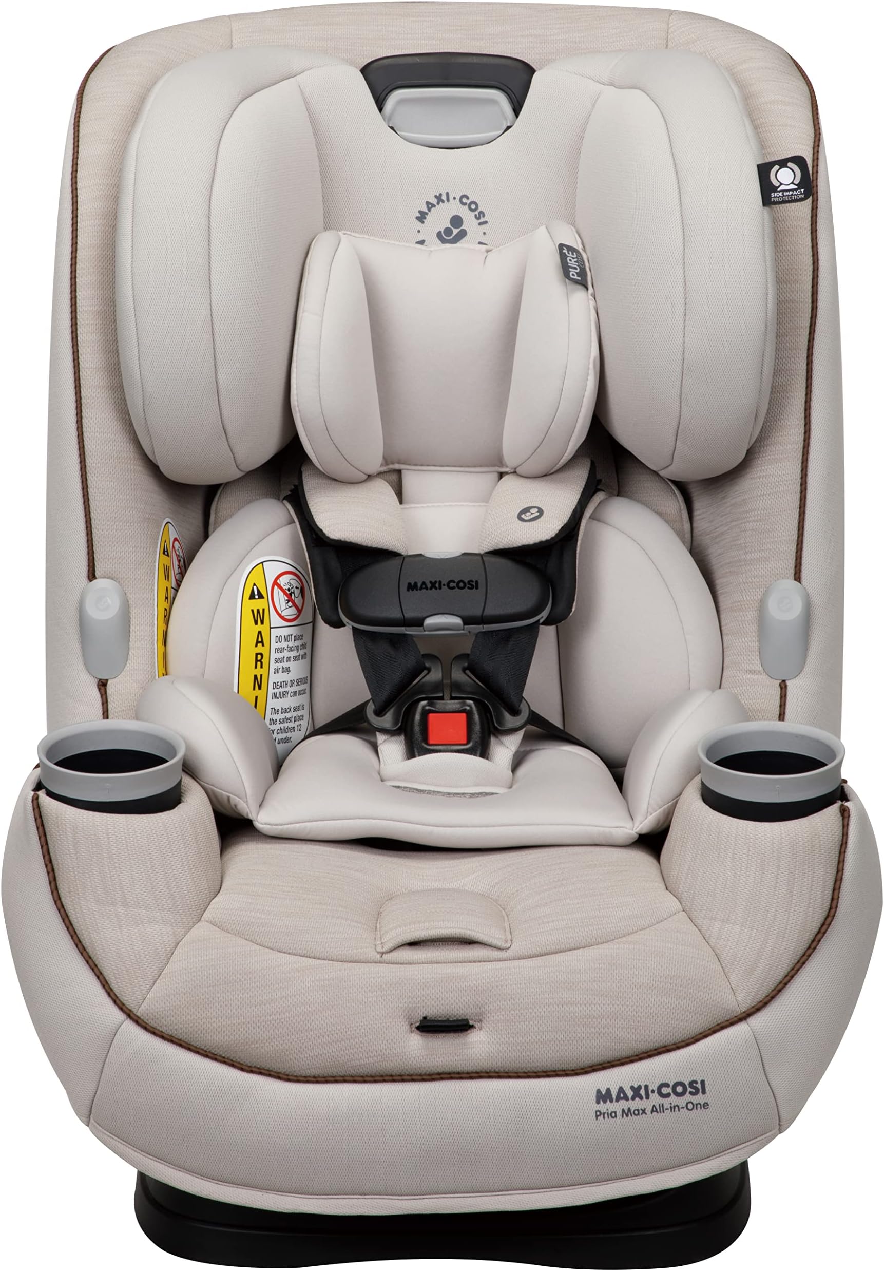 Maxi-Cosi Pria Max All-in-One Convertible Car Seat, Rear-Facing, from 4-40 pounds; Forward-Facing to 65 pounds; and up to 100 pounds in Booster Mode, Desert Wonder - PureCosi