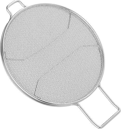 Miniatura 7 de GeeRic Protector de salpicaduras de acero inoxidable compatible con Ninja Foodi IG600IG601IG651, pantalla de salpicaduras de freidora de aire,