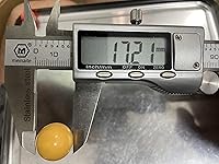 Vista 2 de 100 x 0.68 Cal - Bolas cinéticas de paintball para defensa personal y práctica, munición de paintball reutilizables calibre .68 bolas de nailon