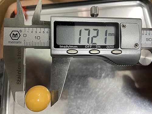 Miniatura 2 de 100 x 0.68 Cal - Bolas cinéticas de paintball para defensa personal y práctica, munición de paintball reutilizables calibre .68 bolas de nailon