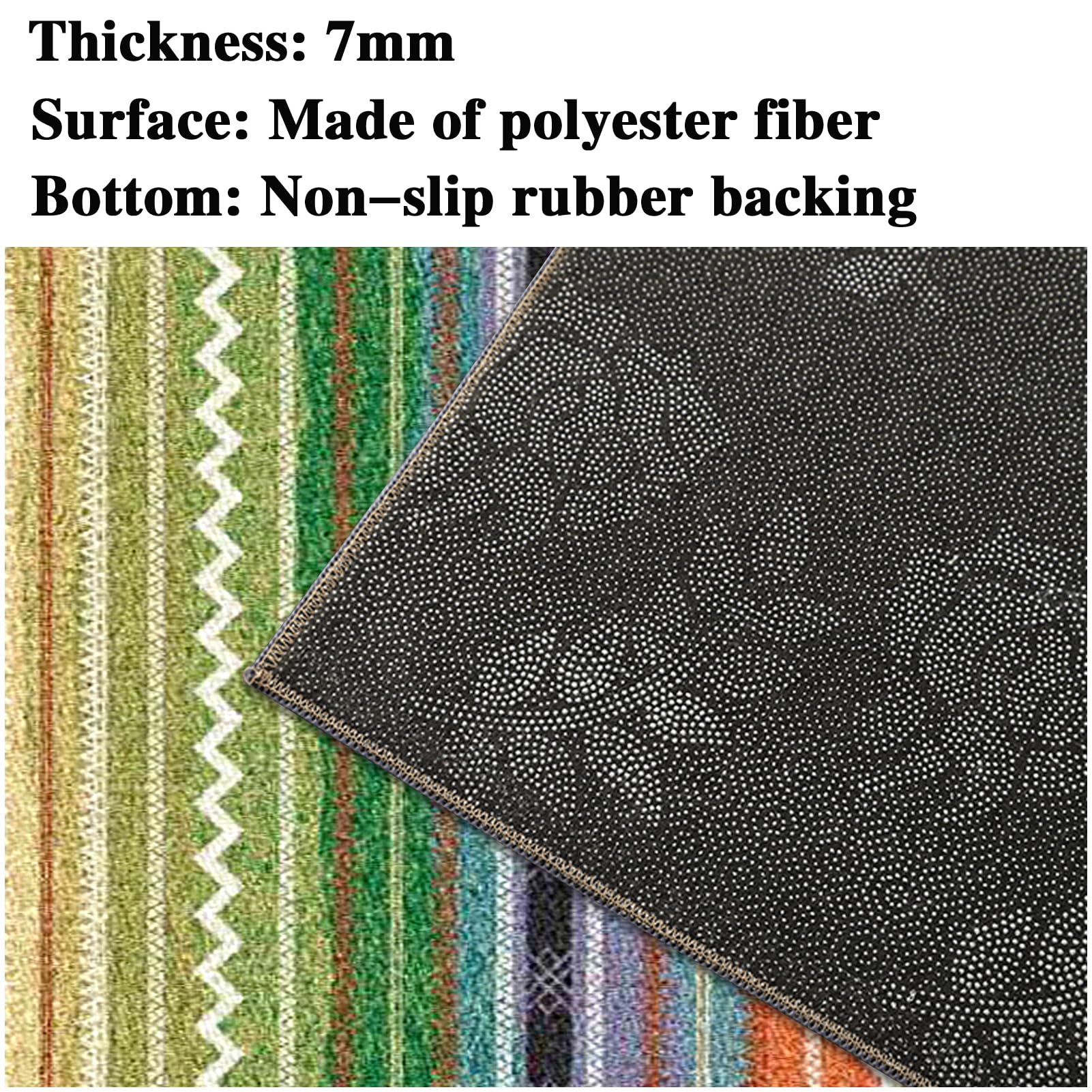 Dywan Biegacz Kuchenny Długi Dywan Runner Wejście Do Wnętrz 70 x 120 cm Chodnik Dywan Do Przejścia Kuchni Antypoślizgowy Zmywalny Dywan Chodnik Do Kuchni Wejście Sypialnia