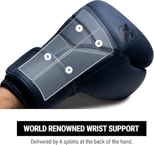 Miniatura 8 de Hayabusa T3 LX - Guantes de boxeo de cuero para hombres y mujeres para entrenamiento de boxeo, bolsa pesada y guante de trabajo