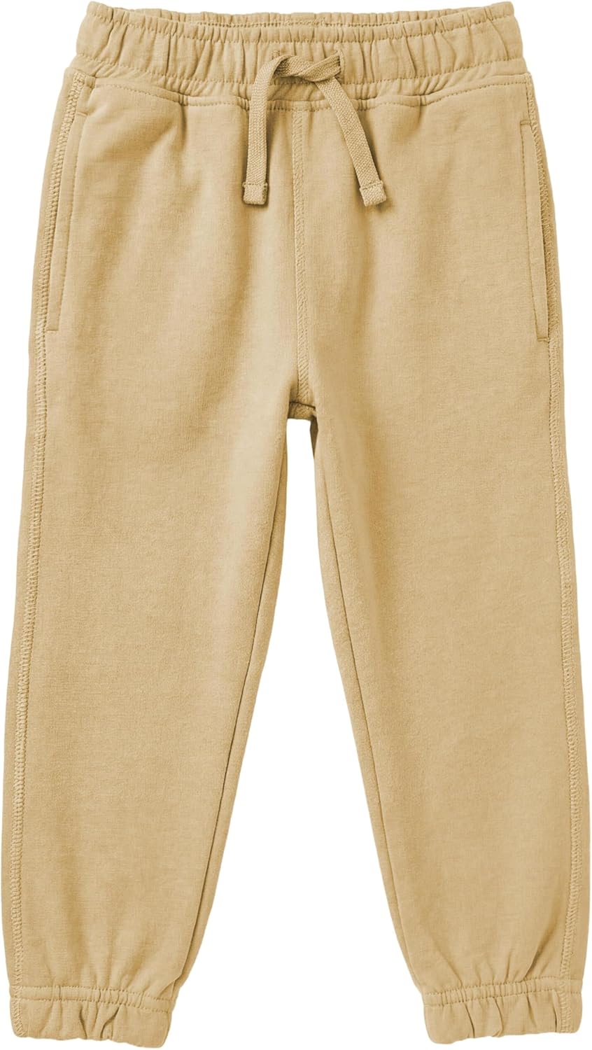 Andrew Scott Kids Cotton Joggers | Boys - Girls Toddler French Terry Sweatpants | Multi Packs & Colors