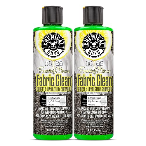 Chemical Guys CWS2031602 Foaming Citrus Fabric Clean 16 oz 2 Pack