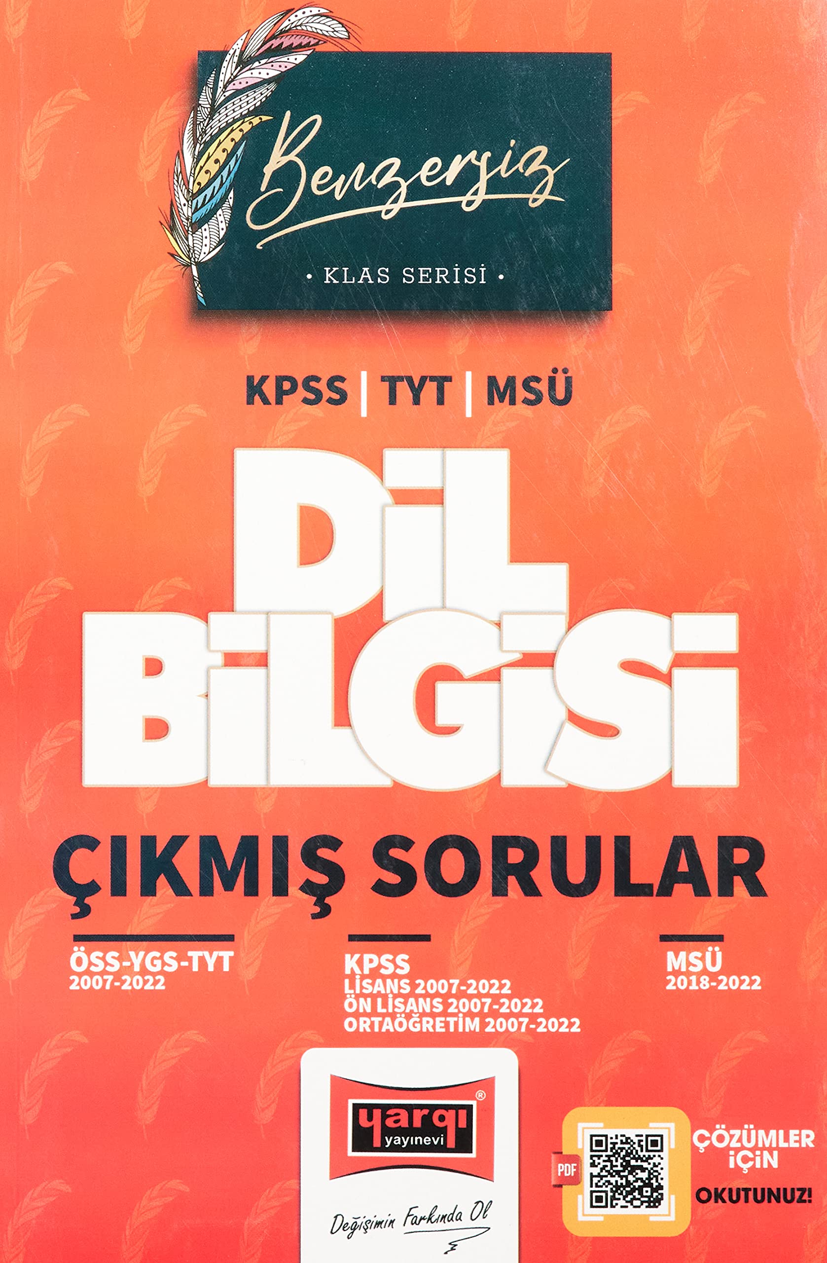 Benzersiz Dil Bilgisi Çıkmış Sorular KPSS - TYT - MSU (2007-2022)