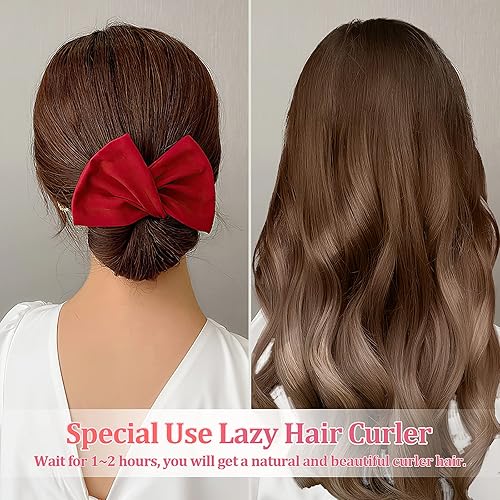 Miniatura 5 de 3 piezas para hacer moños de cabello hábiles para tornillos, moño flexible en forma de dona, clips para rizar perezosos, peinado francés de moda,