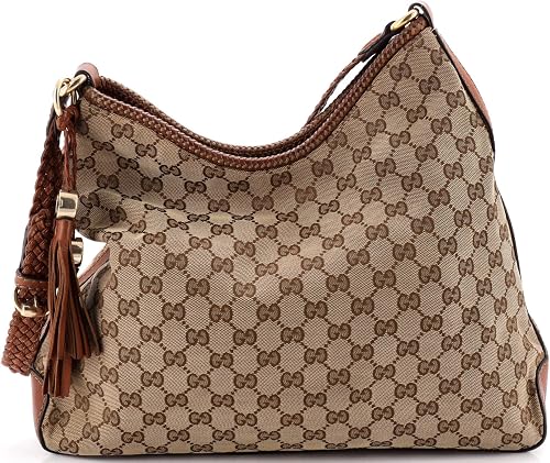 Pre-Loved Marrakech Hobo Medium, Brown