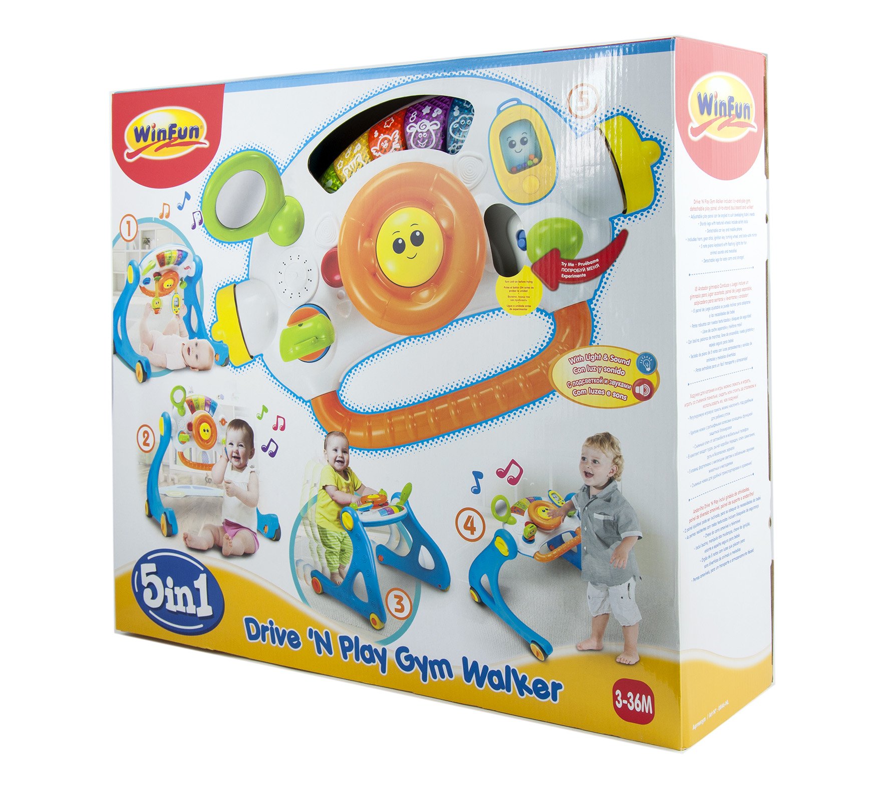 winfun drive n play gym walker